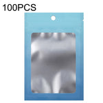100 STK Aluminiumfolie Ziplock Beutel Schmuck Datenkabel Versiegelte Verpackungsbeutel, Größe:, 7,5x10cm (Pink allmählich Lila), 7,5x10cm (Blau allmählich Pink), 7,5x10cm (Blau Verlauf), 7,5x10cm (Gelb Verlauf), 8,5x13cm (Pink allmählich Lila)