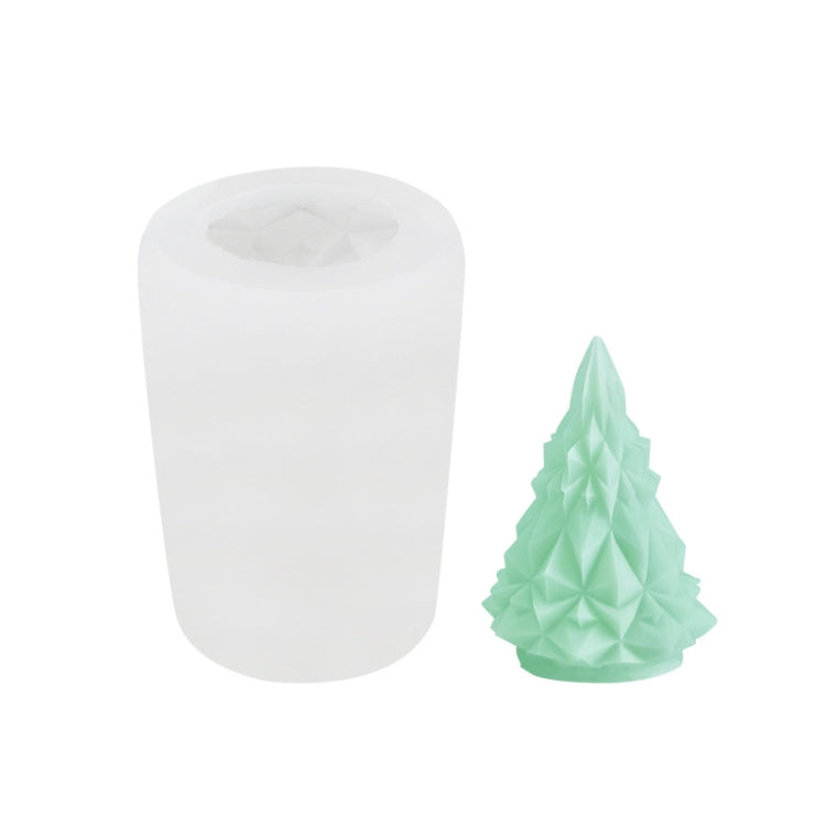 Weihnachts-DIY-Silikonform für Duftkerzen, weiß