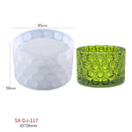 DIY Aufbewahrungsbox mit Polka-Dots, Kristall-Aschenbecher-Silikonform, DJ-117