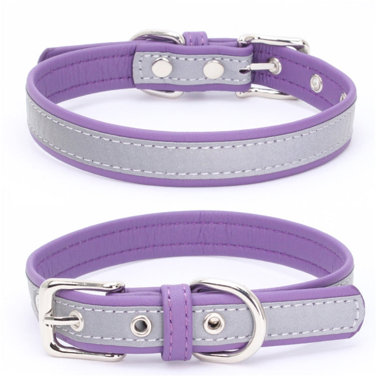 CL181K Reflektierendes Halsband für Haustiere, M (bügelfrei), Rosa; L (bügelfrei), Dunkelbraun; XXL (bügelfrei), Schwarz; S (bügelfrei), Schwarz; M (bügelfrei), Hellgrün; L (bügelfrei), Hellbraun; XXL (bügelfrei), Dunkelblau; S (bügelfrei), Dunkelblau ...