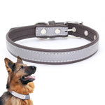 CL181K Reflektierendes Halsband für Haustiere, M (bügelfrei), Rosa; L (bügelfrei), Dunkelbraun; XXL (bügelfrei), Schwarz; S (bügelfrei), Schwarz; M (bügelfrei), Hellgrün; L (bügelfrei), Hellbraun; XXL (bügelfrei), Dunkelblau; S (bügelfrei), Dunkelblau ...