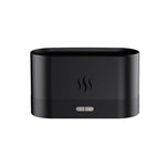 7 Color Flame Aromatherapy Machine Home Office Desk Air Humidifier, 7 Color(Black), 7 Color (White)
