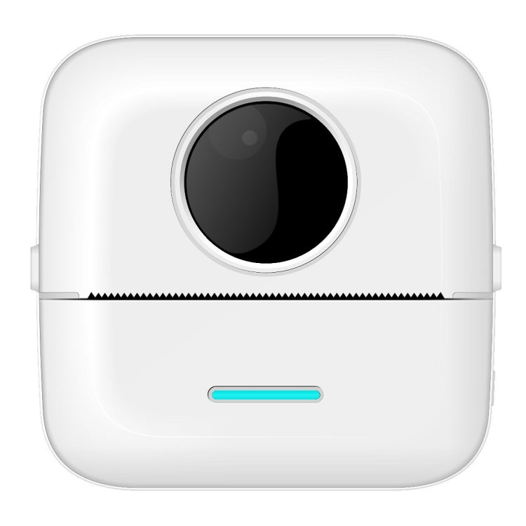 Mini Bluetooth-Thermodrucker für Schüler mit falschen Fragen, Weiß, Pink, Gelb
