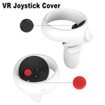 VR Silikon-Augenmaske+Objektivschutzabdeckung+Joystick-Hut, Für Meta Quest 2, Augenmaske+Objektivschutzabdeckung+Joystick-Hut (Pink), Augenmaske+Objektivschutzabdeckung+Joystick-Hut (Schwarz), Augenmaske+Objektivschutzabdeckung+Joystick-Hut (Weiß)