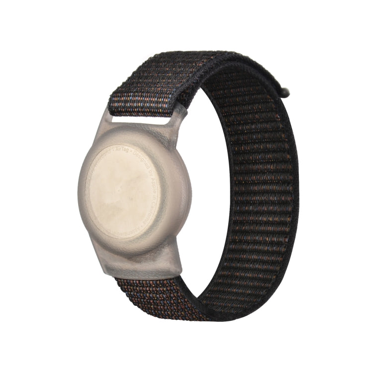 Kinder- und Erwachsenen-Nylonband Armband Schutzhülle für AirTag 2. Generation / AirTag 1. Generation, 220mm, 170mm