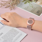 Kinder- und Erwachsenen-Nylonband Armband Schutzhülle für AirTag 2. Generation / AirTag 1. Generation, 220mm, 170mm
