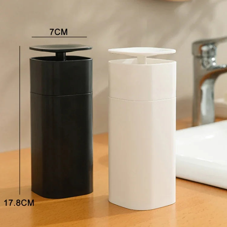 Aufbewahrungsflasche für Lotionspender von Household Press, Weiß, Schwarz
