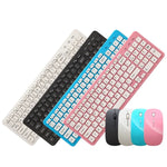 MLD-568 Büro Gaming Stumme Kabellose Maus Tastatur Set, MLD-568 Schwarz, MLD-568 Weiß, MLD-568 Blau, MLD-568 Pink