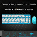 MLD-568 Büro Gaming Stumme Kabellose Maus Tastatur Set, MLD-568 Schwarz, MLD-568 Weiß, MLD-568 Blau, MLD-568 Pink