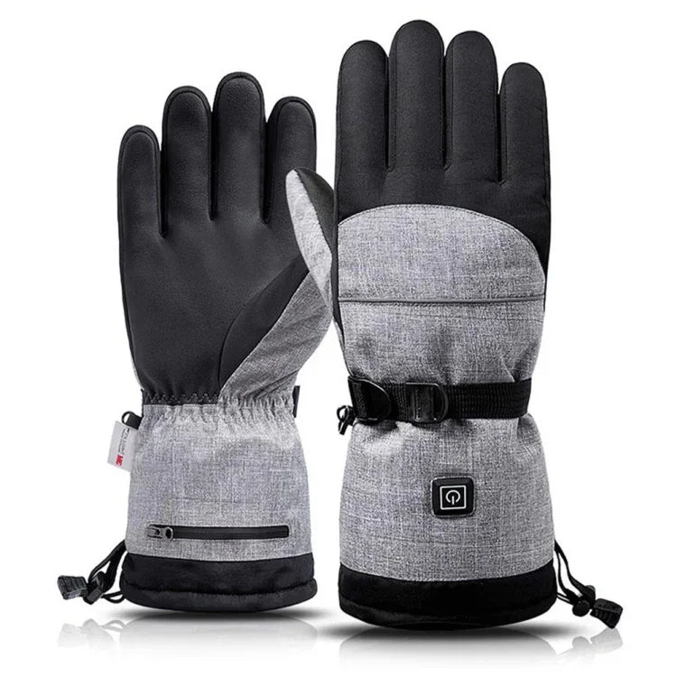 Beheizbare Handschuhe für den Winter, elektrisch beheizbare Handschuhe, Spezifikation:, Nur Handschuhe, Mit Batteriefach