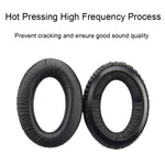 2 STÜCK Headset Ohrpolster Schwamm Etui für Sennheiser PXC450/PXC350/PC350, Spezifikation:, Protein, schwarzer Samt, brauner Samt, mattiertes Leder, zerknittertes Leder