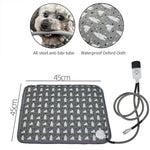 CW45 45x45cm Mehrstufige, temperaturregulierbare Heizmatte für Haustiere mit Timer, Spezifikationen: US-Stecker, UK-Stecker, EU-Stecker