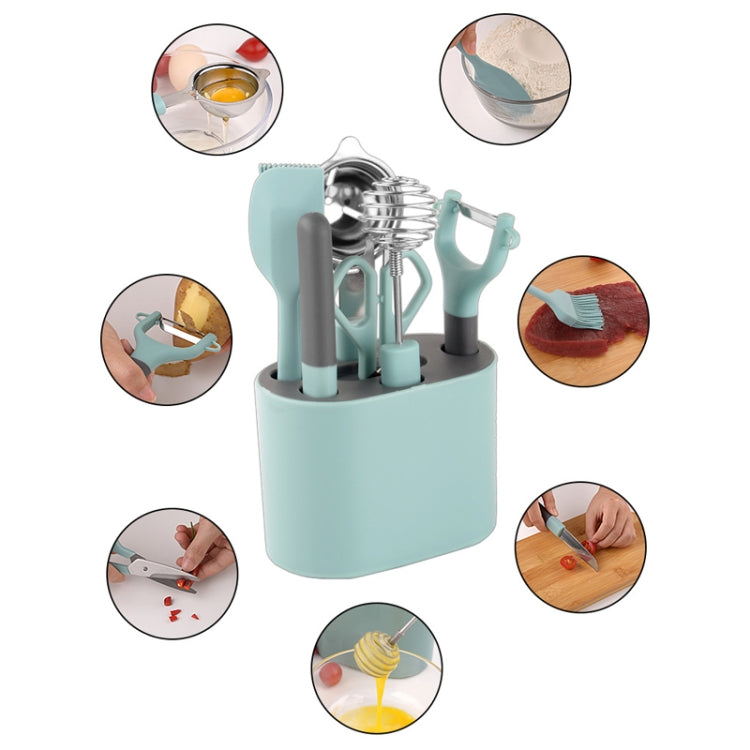 Edelstahl Schäler Küchenhelfer-Set mit Aufbewahrungshalter, 5-teilig / Set, 6-teilig / Set, 8-teilig / Set