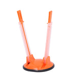 Baggy Rack Halter für Lebensmittel-Vorbereitungsbeutel, Plastik-Gefrierbeutel, Ziplock-Beutelständer, Grün, Blau, Orange
