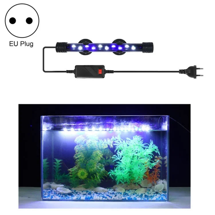 90-260V Aquarium Tauchlicht LED Fischbeckenlicht, Q20BW Blau+Weißes Licht, Q30BW Blau+Weißes Licht, Q40BW Blau+Weißes Licht, Q50BW Blau+Weißes Licht, Q60BW Blau+Weißes Licht, Q20CF RGB Licht, Q30CF RGB Licht, Q40CF RGB Licht, Q50CF RGB Licht