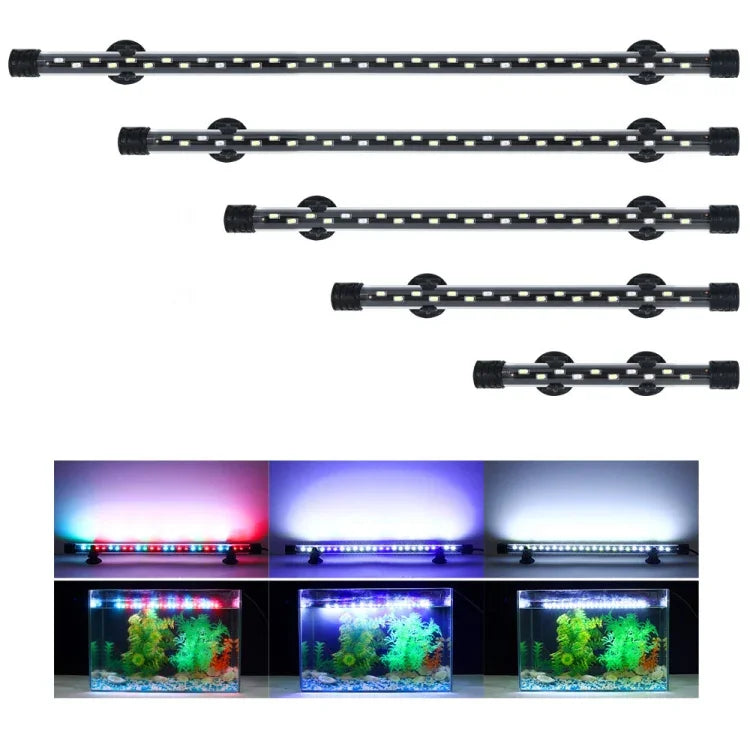 90-260V Aquarium Tauchlicht LED Fischbeckenlicht, Q20BW Blau+Weißes Licht, Q30BW Blau+Weißes Licht, Q40BW Blau+Weißes Licht, Q50BW Blau+Weißes Licht, Q60BW Blau+Weißes Licht, Q20CF RGB Licht, Q30CF RGB Licht, Q40CF RGB Licht, Q50CF RGB Licht