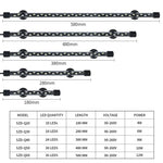 90-260V Aquarium Tauchlicht LED Fischbeckenlicht, Q20BW Blau+Weißes Licht, Q30BW Blau+Weißes Licht, Q40BW Blau+Weißes Licht, Q50BW Blau+Weißes Licht, Q60BW Blau+Weißes Licht, Q20CF RGB Licht, Q30CF RGB Licht, Q40CF RGB Licht, Q50CF RGB Licht
