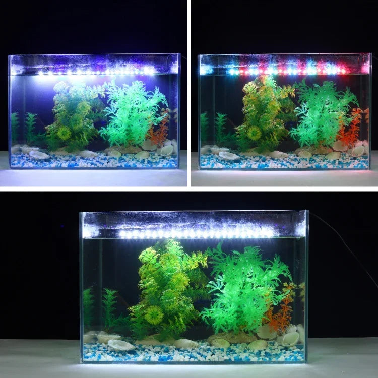 90-260V Aquarium Tauchlicht LED Fischbeckenlicht, Q20BW Blau+Weißes Licht, Q30BW Blau+Weißes Licht, Q40BW Blau+Weißes Licht, Q50BW Blau+Weißes Licht, Q60BW Blau+Weißes Licht, Q20CF RGB Licht, Q30CF RGB Licht, Q40CF RGB Licht, Q50CF RGB Licht