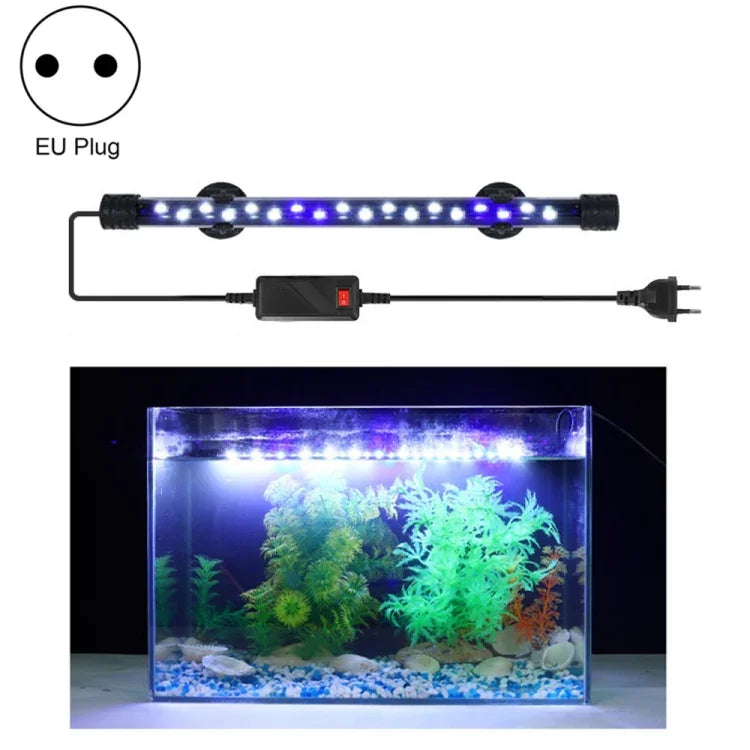 90-260V Aquarium Tauchlicht LED Fischbeckenlicht, Q20BW Blau+Weißes Licht, Q30BW Blau+Weißes Licht, Q40BW Blau+Weißes Licht, Q50BW Blau+Weißes Licht, Q60BW Blau+Weißes Licht, Q20CF RGB Licht, Q30CF RGB Licht, Q40CF RGB Licht, Q50CF RGB Licht