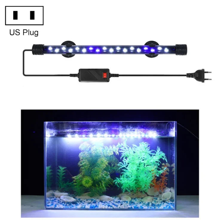 90-260V Aquarium Tauchlicht LED Fischbeckenlicht, Q20BW Blau+Weißes Licht, Q30BW Blau+Weißes Licht, Q40BW Blau+Weißes Licht, Q50BW Blau+Weißes Licht, Q60BW Blau+Weißes Licht, Q20CF RGB Licht, Q30CF RGB Licht, Q40CF RGB Licht, Q50CF RGB Licht