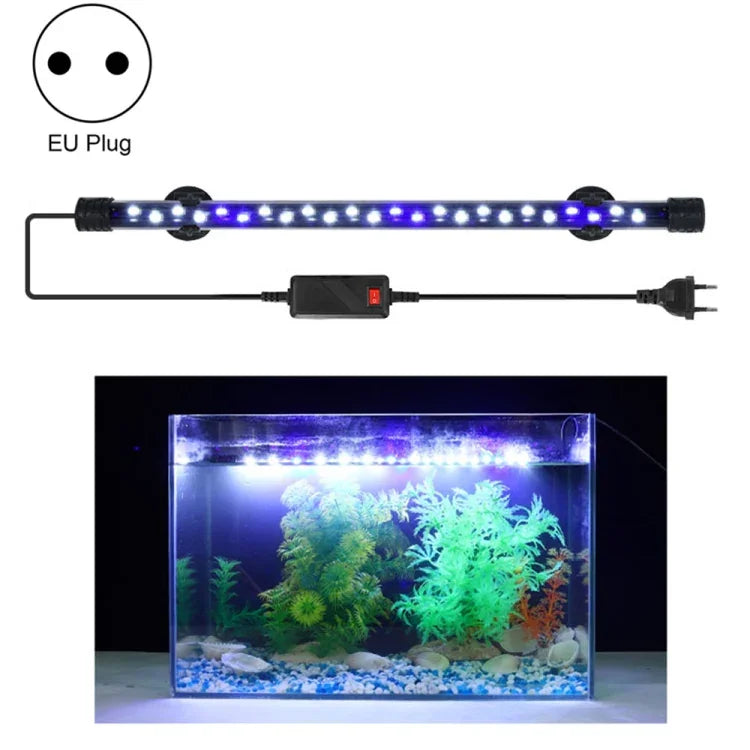 90-260V Aquarium Tauchlicht LED Fischbeckenlicht, Q20BW Blau+Weißes Licht, Q30BW Blau+Weißes Licht, Q40BW Blau+Weißes Licht, Q50BW Blau+Weißes Licht, Q60BW Blau+Weißes Licht, Q20CF RGB Licht, Q30CF RGB Licht, Q40CF RGB Licht, Q50CF RGB Licht
