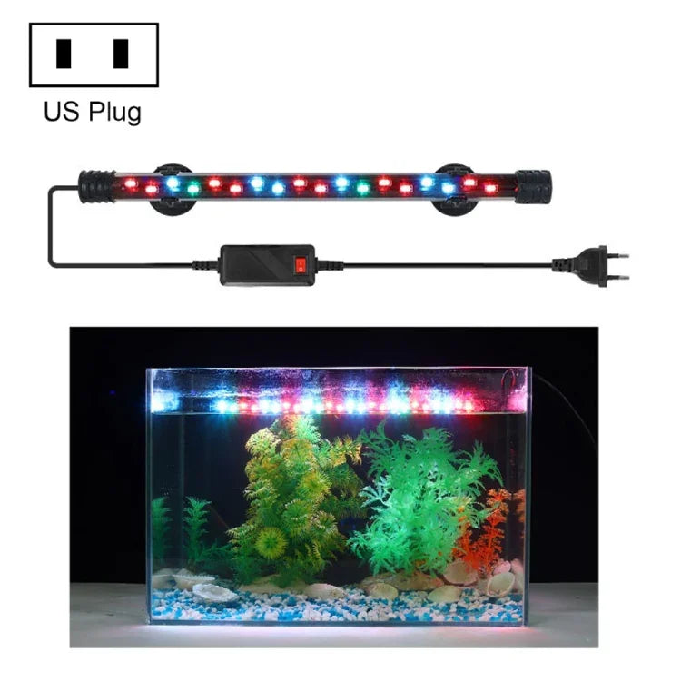 90-260V Aquarium Tauchlicht LED Fischbeckenlicht, Q20BW Blau+Weißes Licht, Q30BW Blau+Weißes Licht, Q40BW Blau+Weißes Licht, Q50BW Blau+Weißes Licht, Q60BW Blau+Weißes Licht, Q20CF RGB Licht, Q30CF RGB Licht, Q40CF RGB Licht, Q50CF RGB Licht