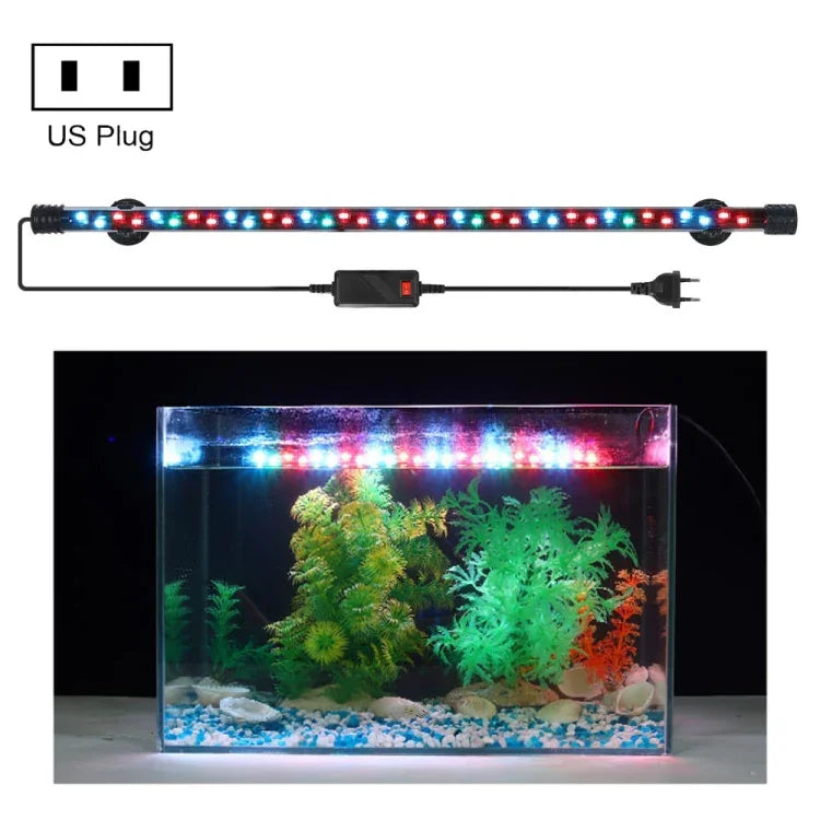 90-260V Aquarium Tauchlicht LED Fischbeckenlicht, Q20BW Blau+Weißes Licht, Q30BW Blau+Weißes Licht, Q40BW Blau+Weißes Licht, Q50BW Blau+Weißes Licht, Q60BW Blau+Weißes Licht, Q20CF RGB Licht, Q30CF RGB Licht, Q40CF RGB Licht, Q50CF RGB Licht