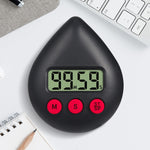 Wassertropfen Elektronischer Timer für Studenten Lern-Erinnerung, Weiß, Schwarz, Orange, Grün, Blau, Hellrosa, Gelbgrün, Hellgrün