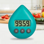 Wassertropfen Elektronischer Timer für Studenten Lern-Erinnerung, Weiß, Schwarz, Orange, Grün, Blau, Hellrosa, Gelbgrün, Hellgrün