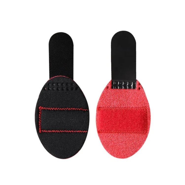 2 Stück Fingerschutzbänder für die postoperative Rehabilitation, rot, blau, schwarz, hautfarben