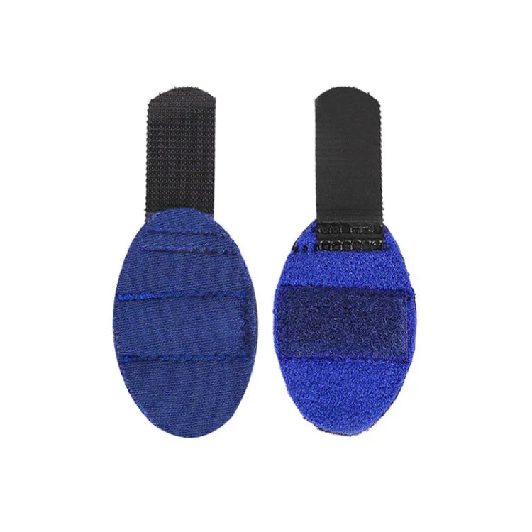 2 Stück Fingerschutzbänder für die postoperative Rehabilitation, rot, blau, schwarz, hautfarben