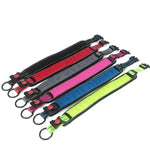 Hundehalsband aus Wabennetz, atmungsaktiv, reflektierend, Anti-Würgehalsband, XS, S, M, L, XL