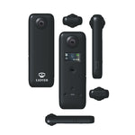 IJOYER A3S 4K Fahrrad Anti-Wackel 360 Panorama Action-Kamera, A3S