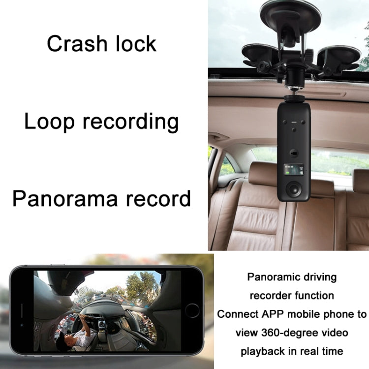 IJOYER A3S 4K Fahrrad Anti-Wackel 360 Panorama Action-Kamera, A3S