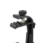 2 PCS  Adjustable Clip On Drum Rim Shock Mount Microphone Mic Clamp Holder, M00661