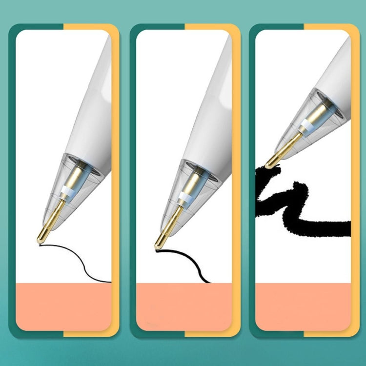 Für Apple Pencil 1/2 Transparente Ersatzstiftspitze Transformationsspitze, Stil:, 5.0 Goldene Spitze, 6.0 Goldene Spitze, 7.0 Goldene Spitze, 5.0 Silberne Spitze, 6.0 Silberne Spitze, 7.0 Silberne Spitze