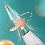 Für Apple Pencil 1/2 Transparente Ersatzstiftspitze Transformationsspitze, Stil:, 5.0 Goldene Spitze, 6.0 Goldene Spitze, 7.0 Goldene Spitze, 5.0 Silberne Spitze, 6.0 Silberne Spitze, 7.0 Silberne Spitze
