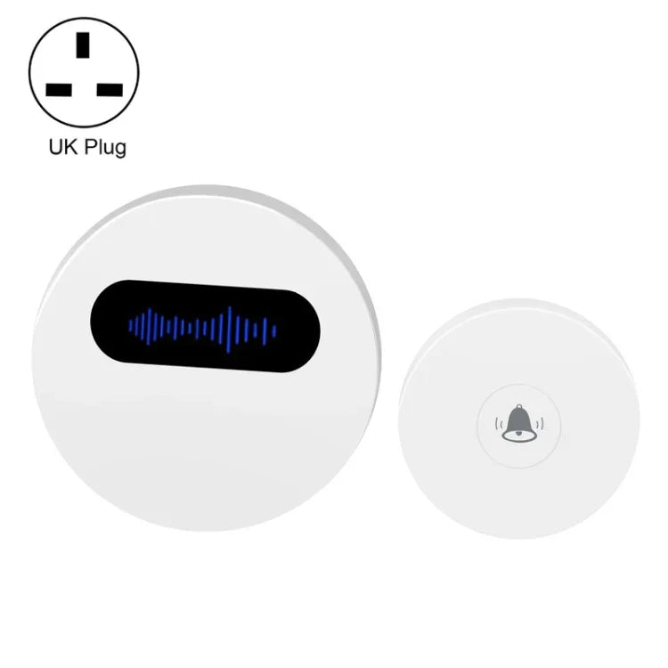 T10-1 1 für 1 Beleuchtung Selbsterzeugende drahtlose intelligente Anti-Regenwasser-Türklingel, T10-1 EU-Stecker Weiß, T10-1 EU-Stecker Schwarz, T10-1 US-Stecker Weiß, T10-1 US-Stecker Schwarz, T10-1 UK-Stecker Weiß, T10-1 UK-Stecker Schwarz