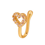 U-förmige Nasenklammer Kupfer Eingefasst Mit Zirkon Nasenschmuck, Farbe: G-189 Silber, G-364 Gold, G-365 Silber, G-247 Gold, G-248 Silber, G-251 Gold, G-252 Silber, G-253 Gold, G-254 Silber, G-235 Gold, G-236 Silber, G-231 Gold, G-232 Silber, G-249 Gold