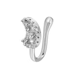 U-förmige Nasenklammer Kupfer Eingefasst Mit Zirkon Nasenschmuck, Farbe: G-189 Silber, G-364 Gold, G-365 Silber, G-247 Gold, G-248 Silber, G-251 Gold, G-252 Silber, G-253 Gold, G-254 Silber, G-235 Gold, G-236 Silber, G-231 Gold, G-232 Silber, G-249 Gold