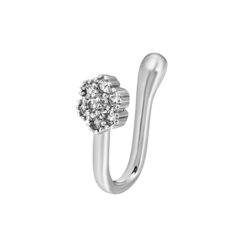 U-förmige Nasenklammer Kupfer Eingefasst Mit Zirkon Nasenschmuck, Farbe: G-189 Silber, G-364 Gold, G-365 Silber, G-247 Gold, G-248 Silber, G-251 Gold, G-252 Silber, G-253 Gold, G-254 Silber, G-235 Gold, G-236 Silber, G-231 Gold, G-232 Silber, G-249 Gold