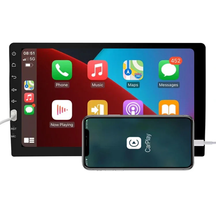 Q3570 9 Zoll Carplay Einzel-Drehzahl MP5 Player, Stil:, Standard, Standard+4 Lichtkamera, Standard+8 Lichtkamera, Standard+12 Lichtkamera