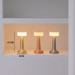 Touch Kabellose Lade-Schreibtischlampe Atmosphären Nachtlampe, Bronze, Gold, Silber