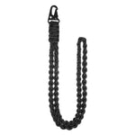 QD-258 Multifunktionales handgeflochtenes Outdoor-Lanyard mit Metallschnalle, QD-258 Fallschirmspringerseile (Rot), QD-258 Fallschirmspringerseile (Schwarz), QD-258 Fallschirmspringerseile (Dunkelblau)