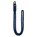 QD-258 Multifunktionales handgeflochtenes Outdoor-Lanyard mit Metallschnalle, QD-258 Fallschirmspringerseile (Rot), QD-258 Fallschirmspringerseile (Schwarz), QD-258 Fallschirmspringerseile (Dunkelblau)