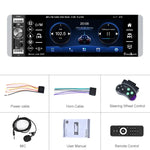 A2905 5,1 Zoll IPS Kapazitiver Bildschirm Einzel-Drehknopf Carplay Player, Stil:, Standard, Standard+4 Lichtkamera, Standard+8 Lichtkamera, Standard+12 Lichtkamera, Standard+AHD Lichtkamera