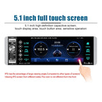A2905 5,1 Zoll IPS Kapazitiver Bildschirm Einzel-Drehknopf Carplay Player, Stil:, Standard, Standard+4 Lichtkamera, Standard+8 Lichtkamera, Standard+12 Lichtkamera, Standard+AHD Lichtkamera