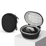 EVA Smartwatch Aufbewahrungsetui Universal Fleece Uhren-Aufbewahrungstasche mit Karabiner, Schwarz, Blau, Orange