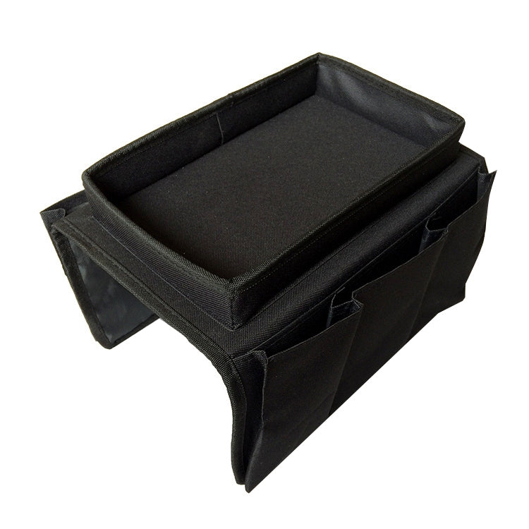 SF001 Oxford-Stoff-Sofa-Armlehnen-Hängetasche Haushalts-Aufbewahrungstasche, Oxford-Stoff Schwarz, Oxford-Stoff Kaffee, Oxford-Stoff Beige