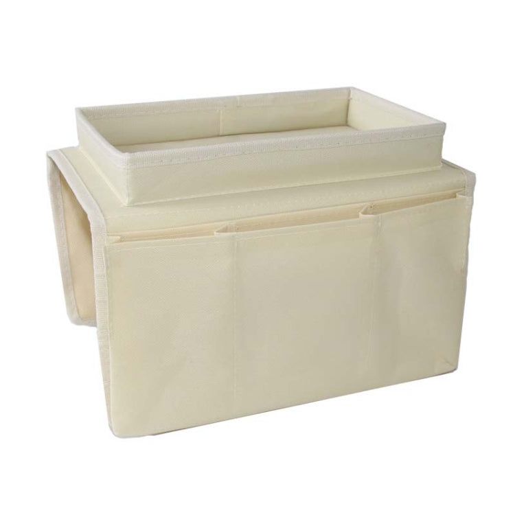 SF001 Oxford-Stoff-Sofa-Armlehnen-Hängetasche Haushalts-Aufbewahrungstasche, Oxford-Stoff Schwarz, Oxford-Stoff Kaffee, Oxford-Stoff Beige